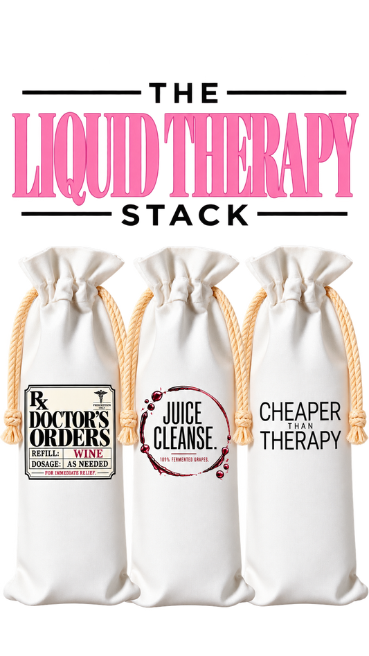 THE LIQUID THERAPY STACK | WINE BAG 3-PACK