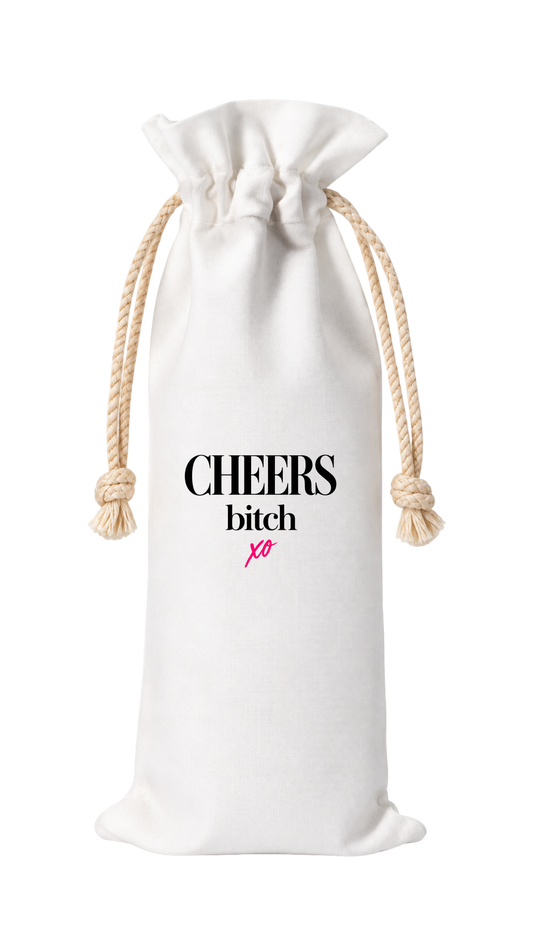CHEERS BITCH WINE BAG