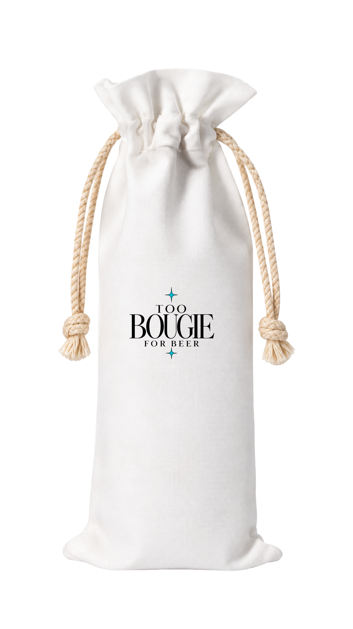 TOO BOUGIE FOR BEER CHAMPAGNE BAG